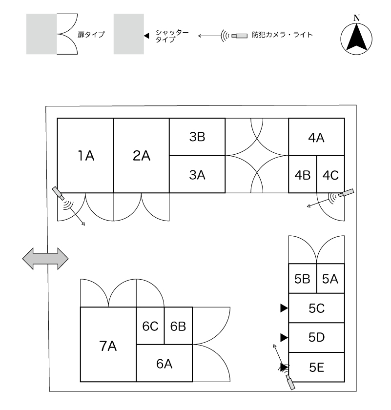 No.132 古鳴海コンテナ 間取り図