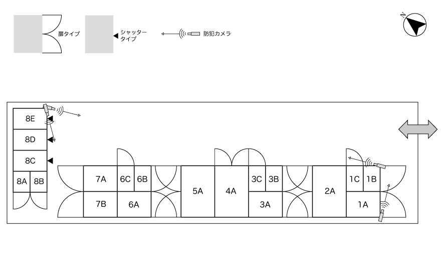 No.139 母呂後コンテナ 間取り図