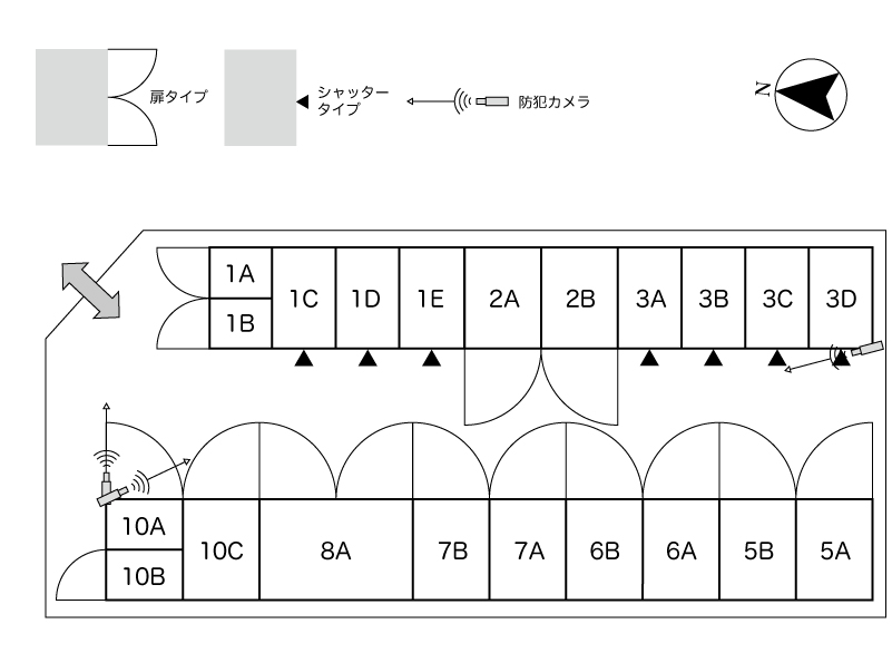 No.145 新開町四コンテナ 間取り図