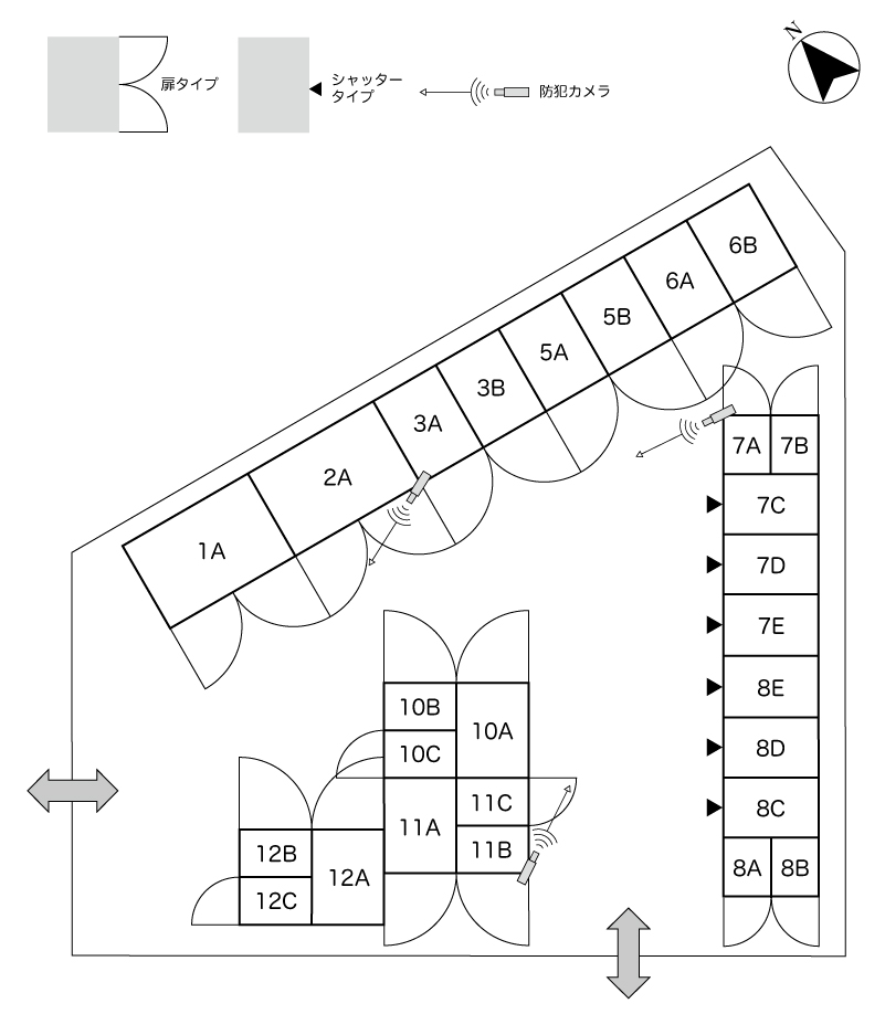No.150 塩浜コンテナ 間取り図