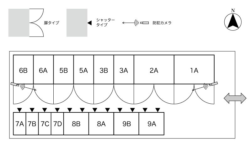 No.177 前浜通コンテナ 間取り図