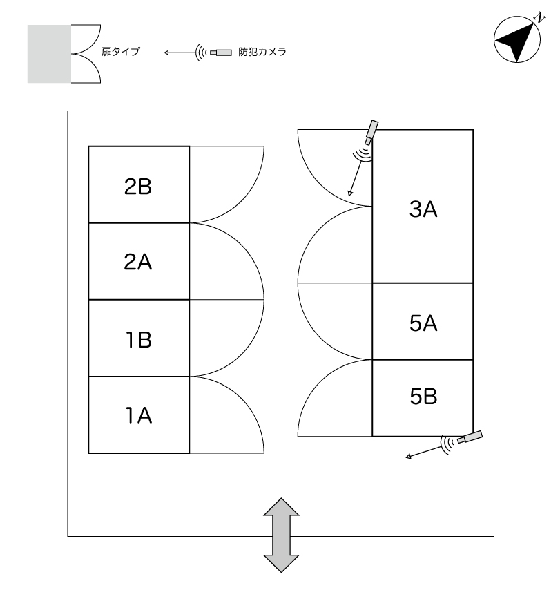 No.183 四ノ割コンテナ 間取り図