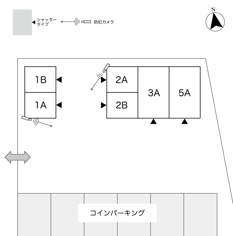 No.248 川北町コンテナ 間取り図