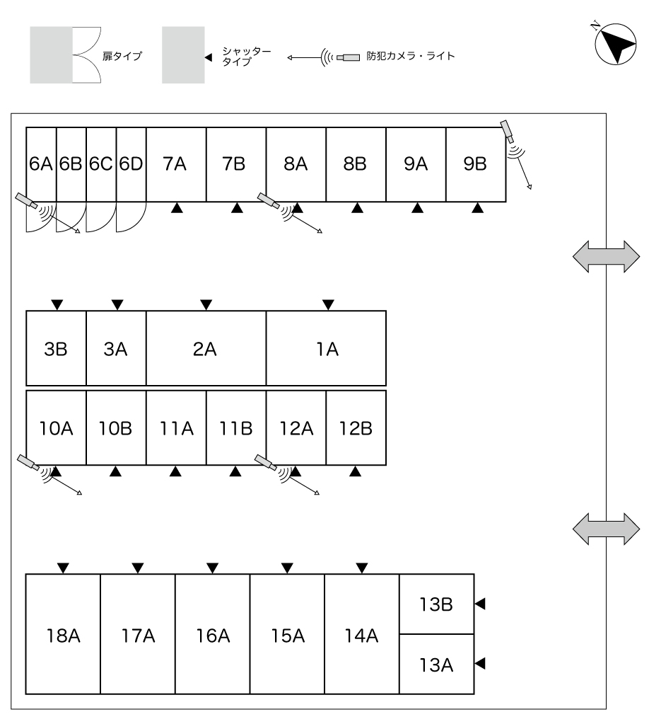 No.251 常普請三丁目コンテナ 間取り図