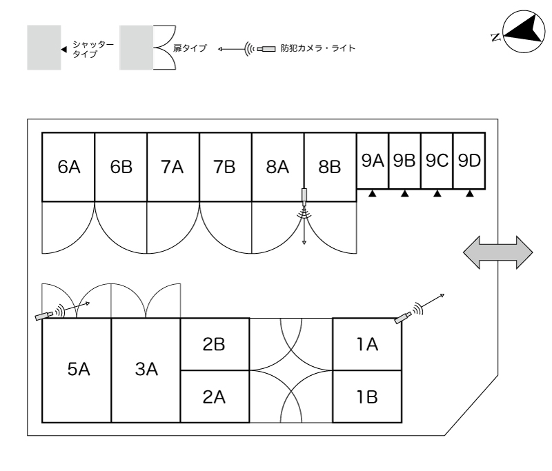 No.269 四郷町森前南コンテナ 間取り図