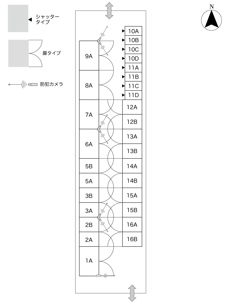 No.270 福徳町五丁目コンテナ 間取り図