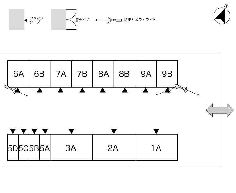 No.278 宝町六丁目コンテナ 間取り図