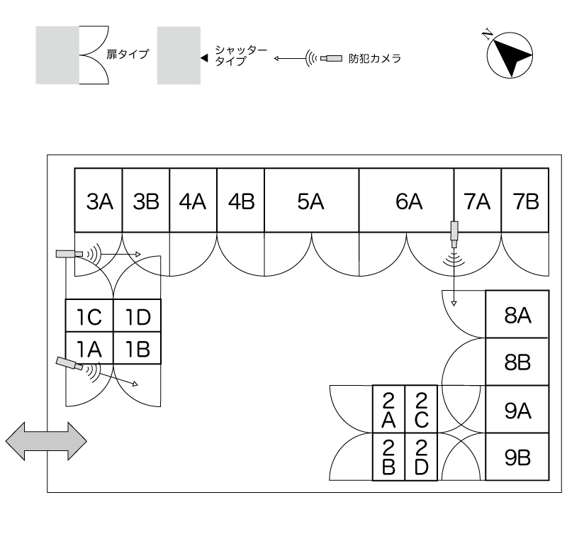 No.54 保呂コンテナ 間取り図