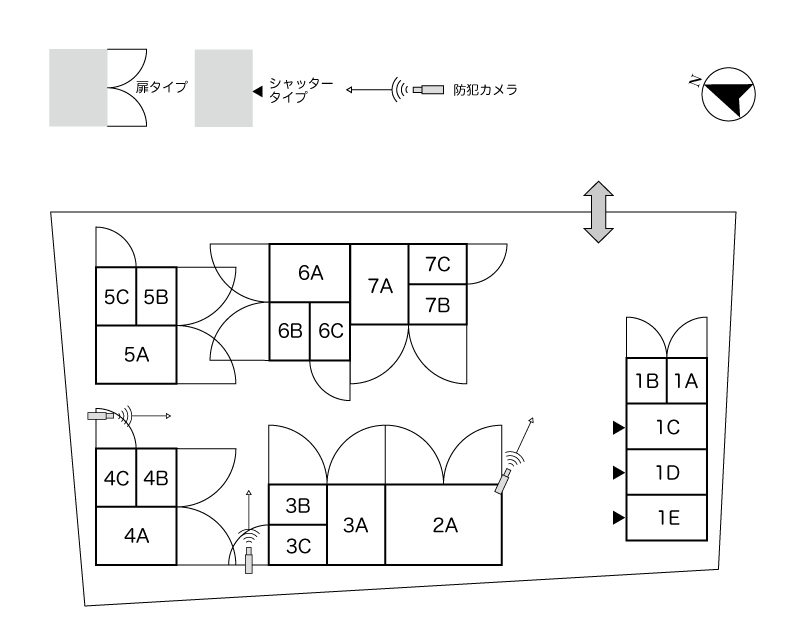 No.89 横吹コンテナ 間取り図