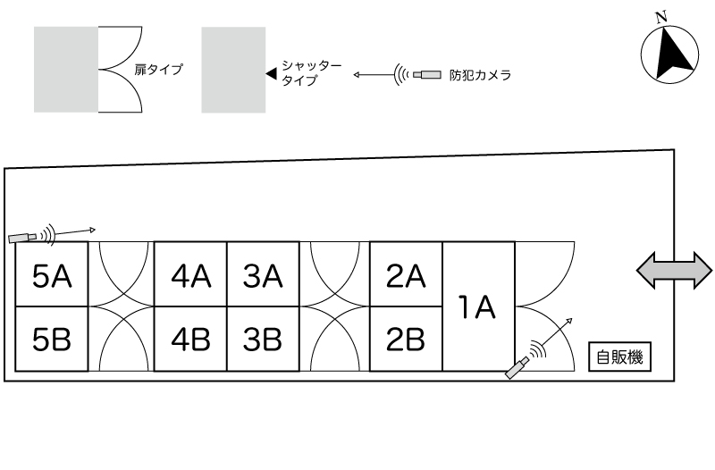 No.15 荒子コンテナ 間取り図